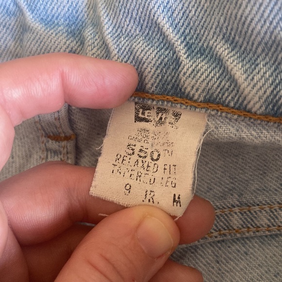 Vintage Levis 550s W27 L29 - Picture 5 of 14